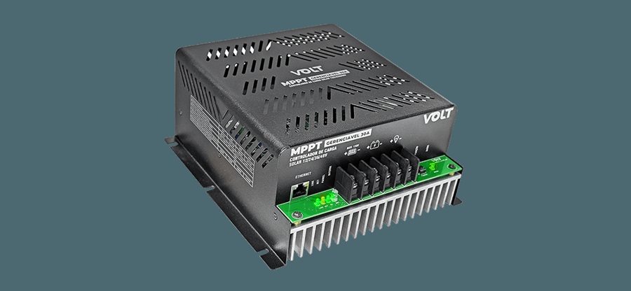 CONTROLADOR CARGA SOLAR (VOLT) 30A MPPT 12/24/48V