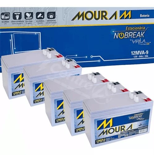 BATERIA SELADA MOURA 12V/9A