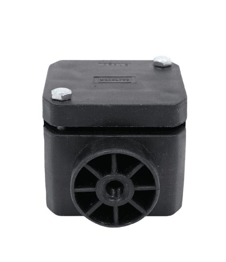 FERRAGEM SUPORTE DIELETRICO QUADRADO DUPLO 11/14MM