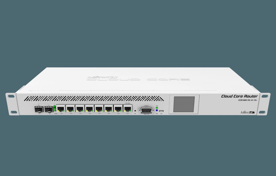 ROUTER BOARD (MIKROTIK) CLOUD CORE CCR 1009 7G 1C 1S PC