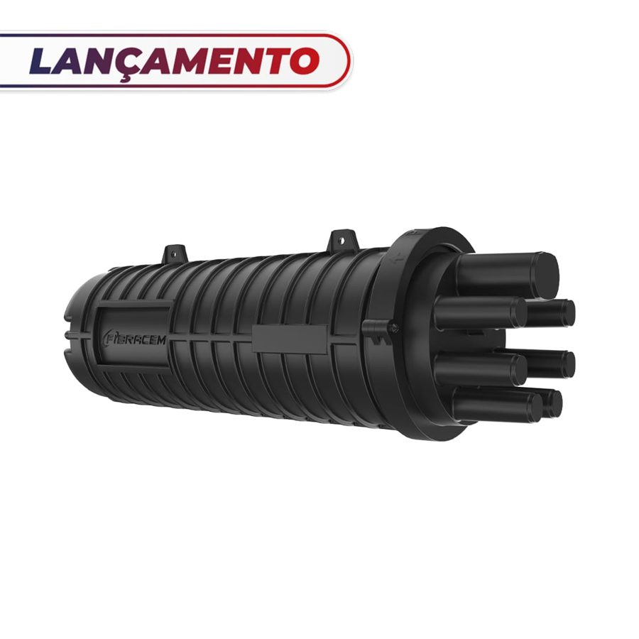 CAIXA EMENDA OPTICA (FIBRACEM) 144FO JUMBO SVT