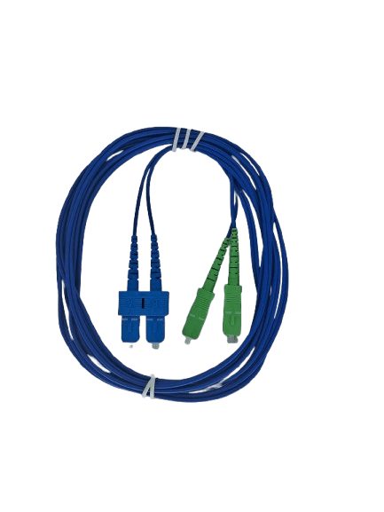CORDAO OPTICO DUPLEX (FIBRACEM) (LC-UPC/SC-APC) 2,5M (RI)