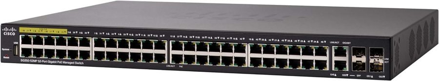 SWITCH (CISCO) SG350-52MP (TL SG 2452) POE (52P) GIGABIT (L)