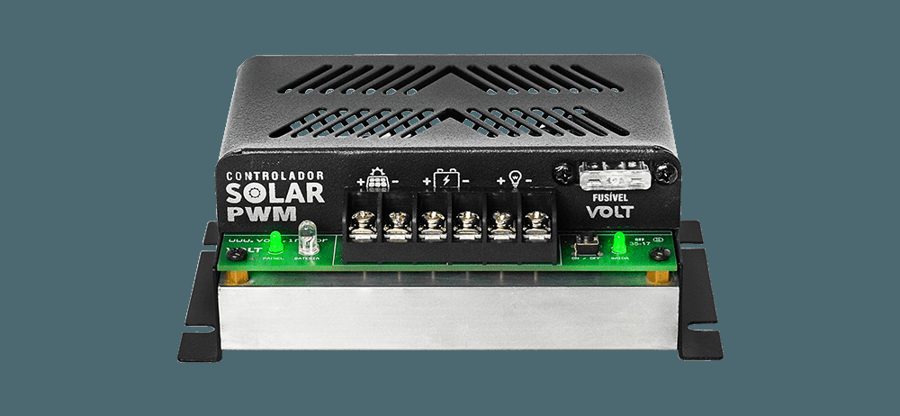 CONTROLADOR CARGA SOLAR (VOLT) 20A PWM 12/24V