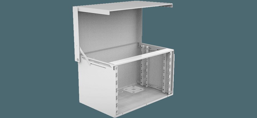 RACK OUTDOOR 6US (VOLT) BASCULANTE (AJUSTAVEL)