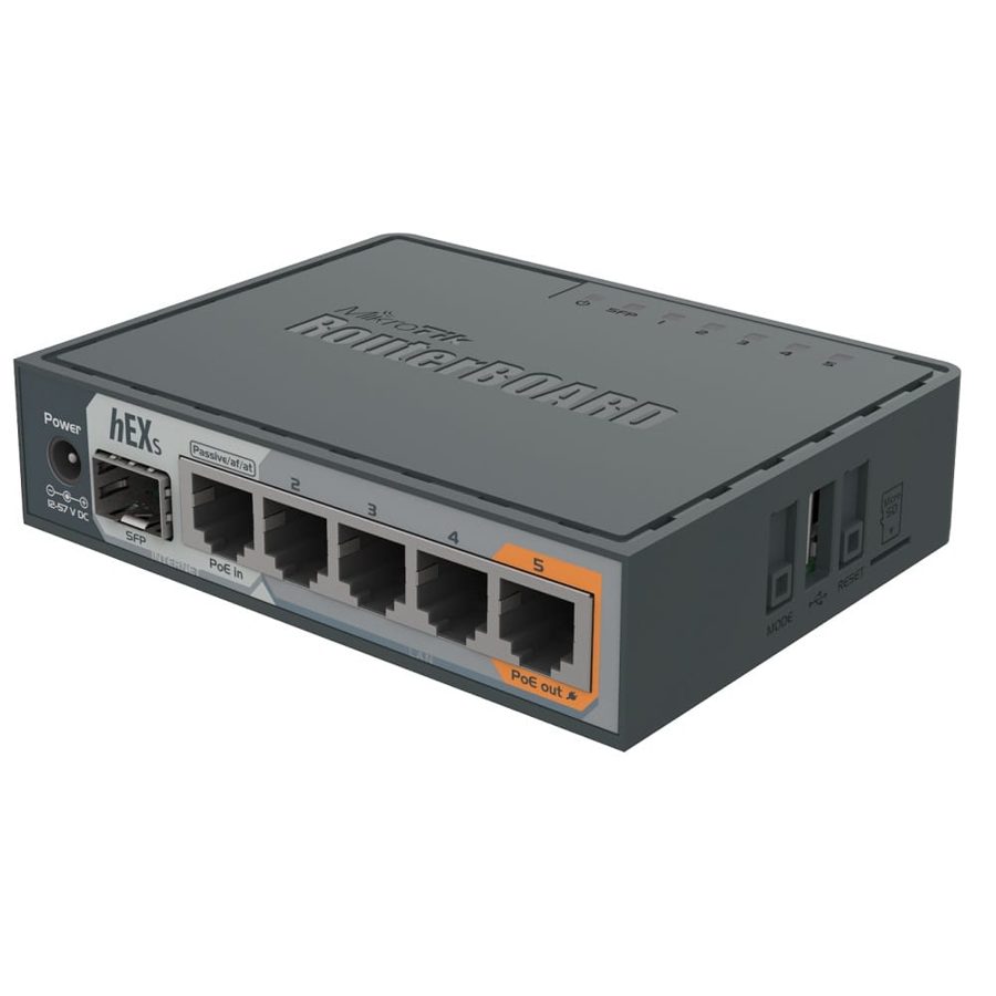 ROUTER BOARD (MIKROTIK) RB 760IGS HEX S 880MHZ 256MB L4